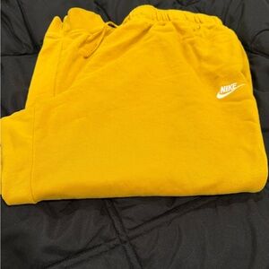 Nike Women’s Mustard Yellow Joggers